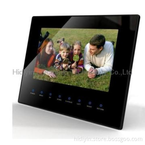 2014 new hotsales 8 inch touchkey digital photo frame